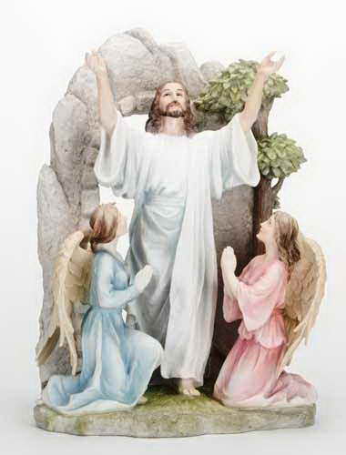 custom resin religion statue set souvenir gift