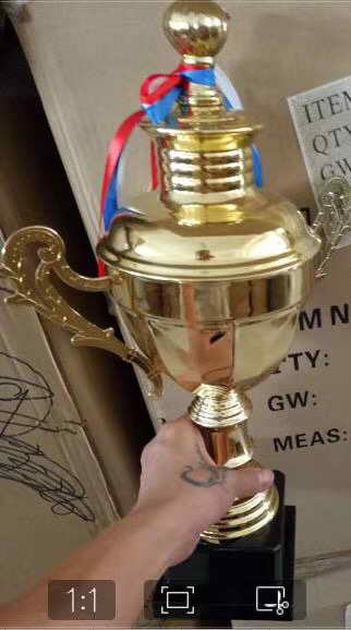 custom metal sport trophy award souvenir gift