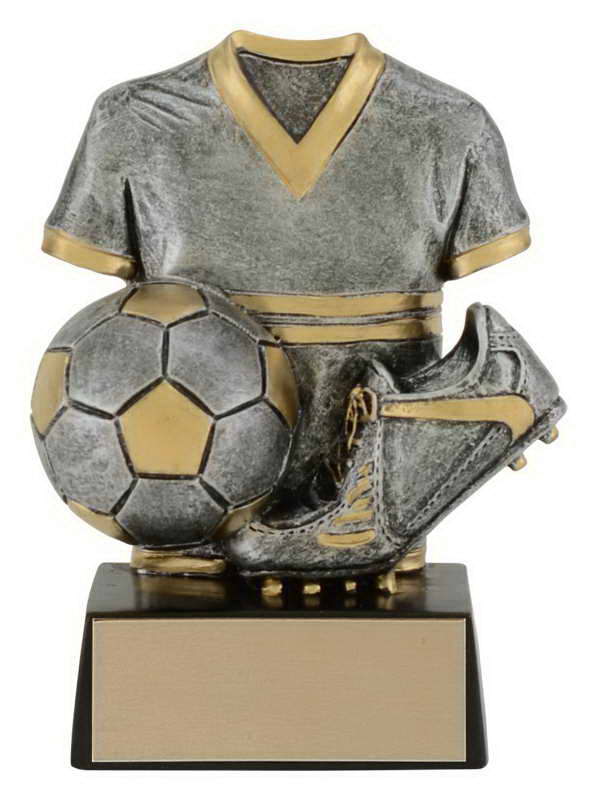 custom resin soccer trophy resin tatue resin crafts souvenir gift