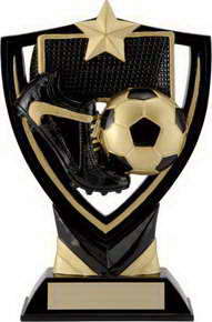 custom resin soccer trophy resin tatue resin crafts souvenir gift