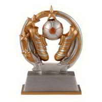 custom resin soccer trophy resin tatue resin crafts souvenir gift