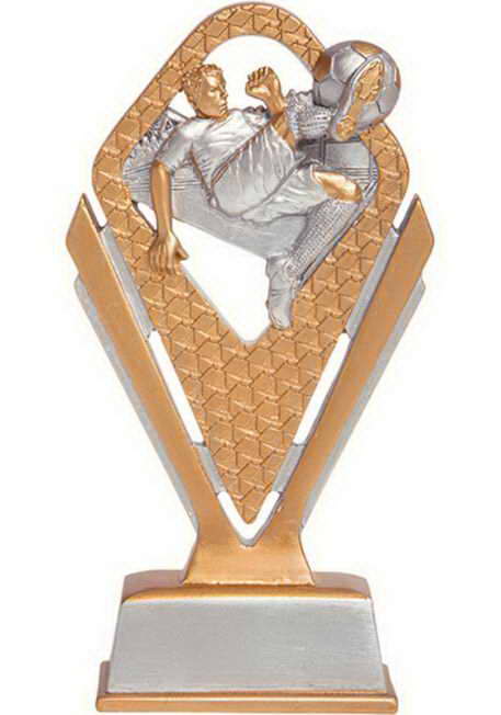 custom resin soccer trophy resin tatue resin crafts souvenir gift