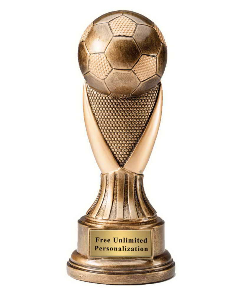 custom resin soccer trophy resin tatue resin crafts souvenir gift