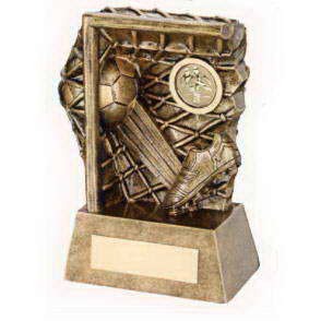 custom resin soccer trophy resin tatue resin crafts souvenir gift