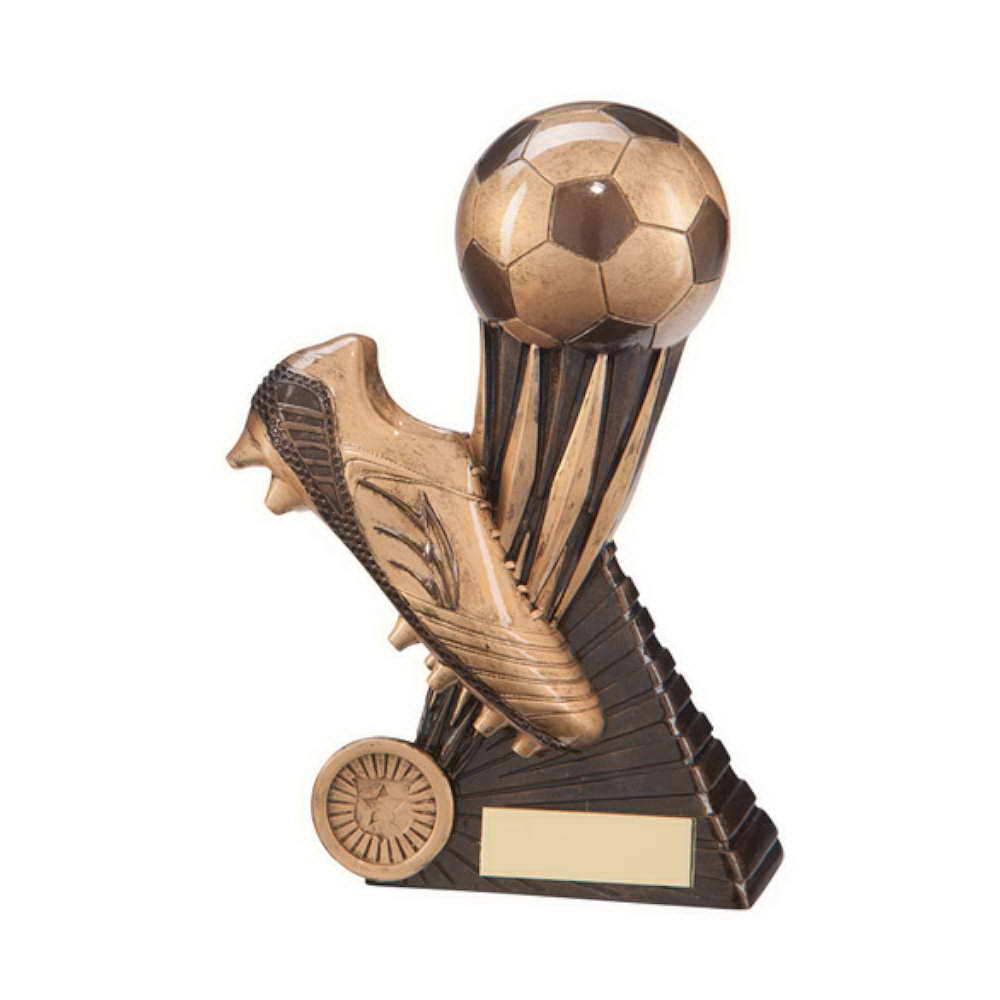 custom resin soccer trophy resin tatue resin crafts souvenir gift