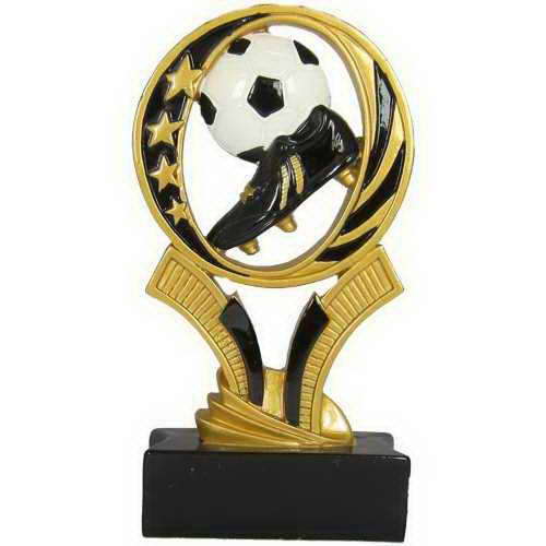 custom resin soccer trophy resin tatue resin crafts souvenir gift