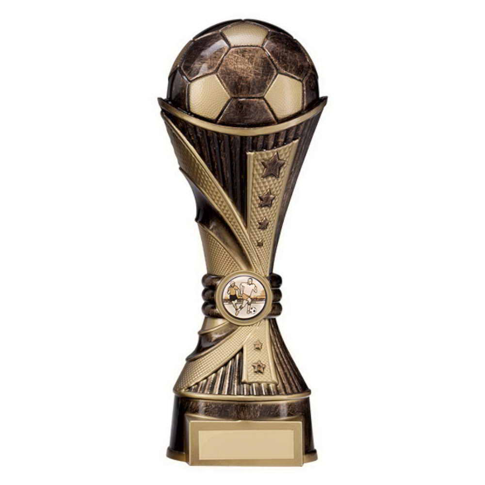 custom resin soccer trophy resin tatue resin crafts souvenir gift