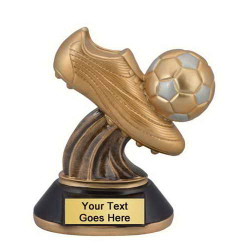 custom resin soccer trophy resin tatue resin crafts souvenir gift