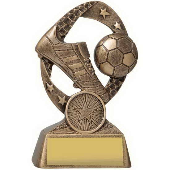 custom resin soccer trophy resin tatue resin crafts souvenir gift