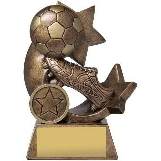 custom resin soccer trophy resin tatue resin crafts souvenir gift