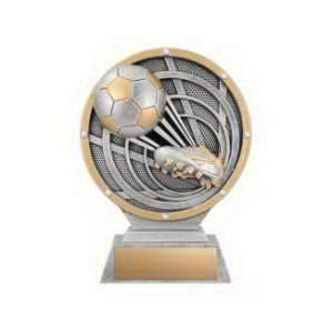 custom resin soccer trophy resin tatue resin crafts souvenir gift