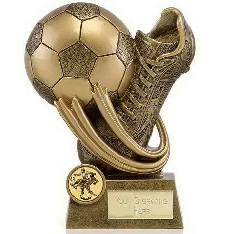 custom resin soccer trophy resin tatue resin crafts souvenir gift
