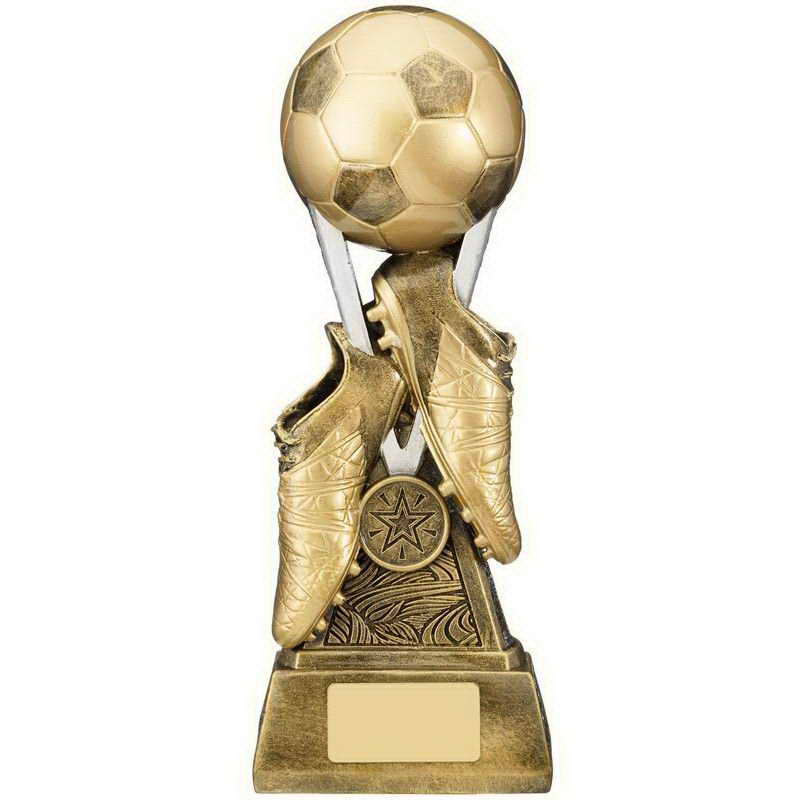 custom resin soccer trophy resin tatue resin crafts souvenir gift