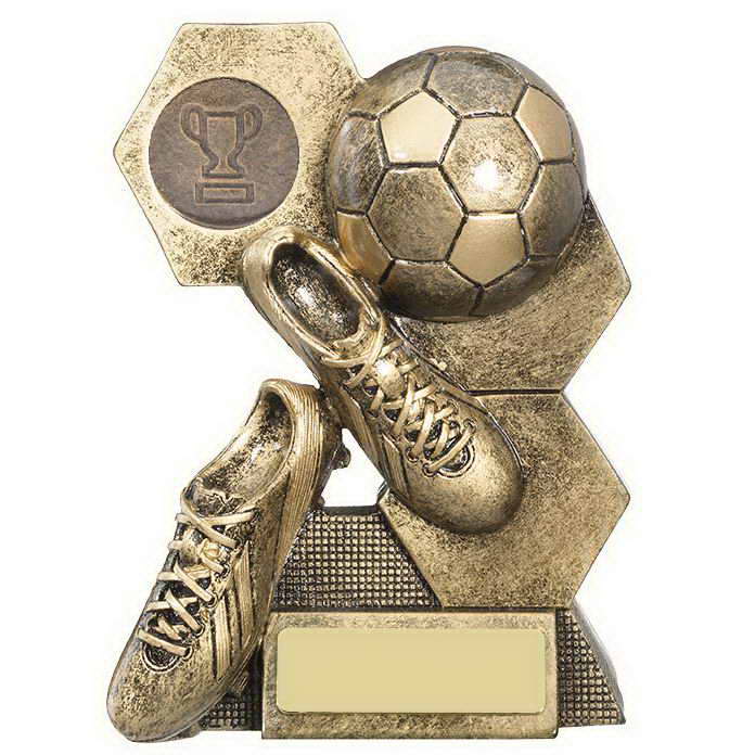 custom resin soccer trophy resin tatue resin crafts souvenir gift