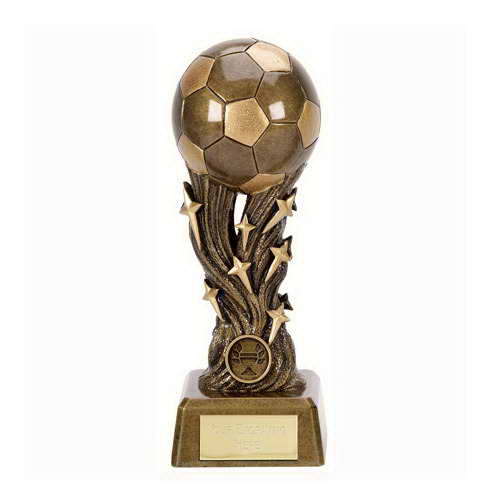 custom resin soccer trophy resin tatue resin crafts souvenir gift