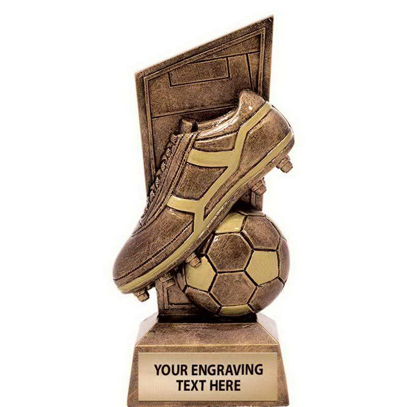 custom resin soccer trophy resin tatue resin crafts souvenir gift