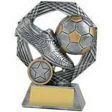 custom resin soccer trophy resin tatue resin crafts souvenir gift