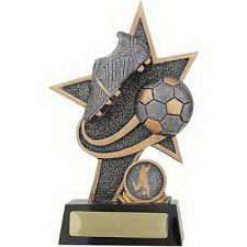 custom resin soccer trophy resin tatue resin crafts souvenir gift