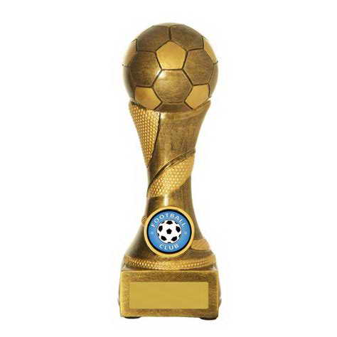 custom resin soccer trophy resin tatue resin crafts souvenir gift