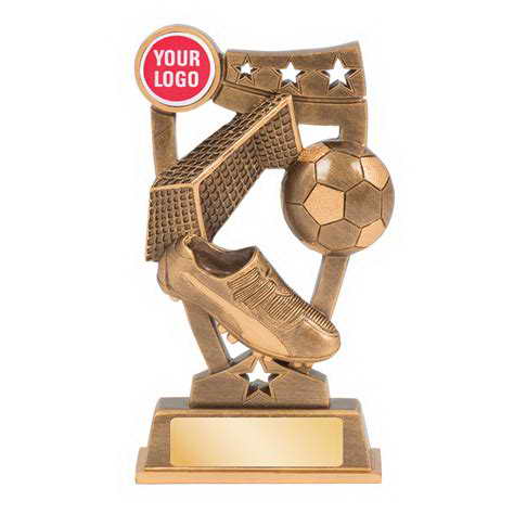 custom resin soccer trophy resin tatue resin crafts souvenir gift