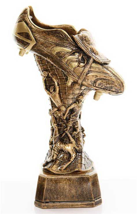 custom resin soccer trophy resin tatue resin crafts souvenir gift