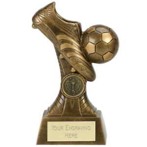custom resin soccer trophy resin tatue resin crafts souvenir gift