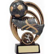 custom resin soccer trophy resin tatue resin crafts souvenir gift