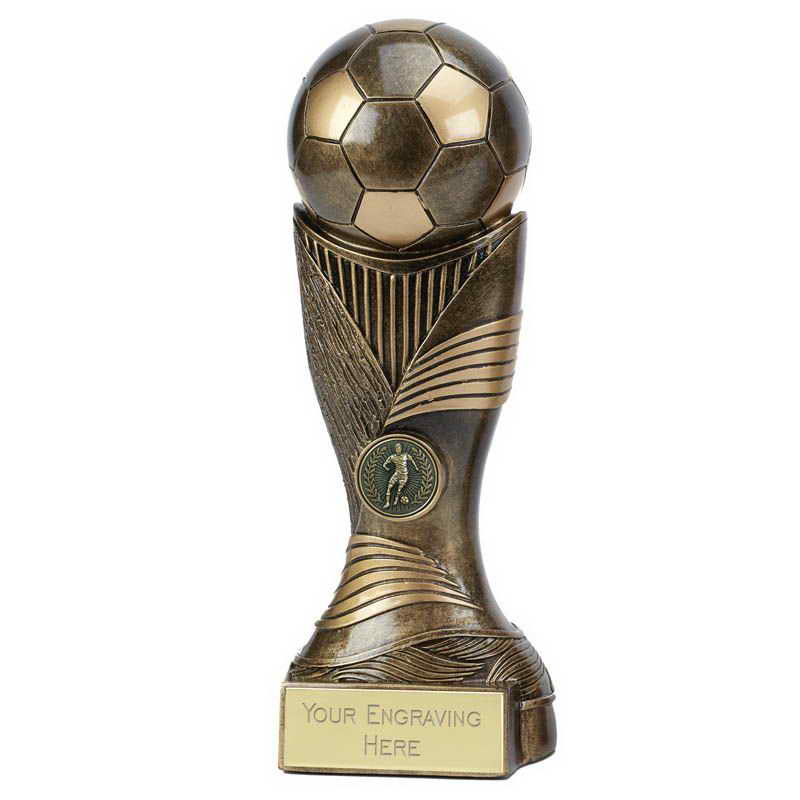 custom resin soccer trophy resin tatue resin crafts souvenir gift