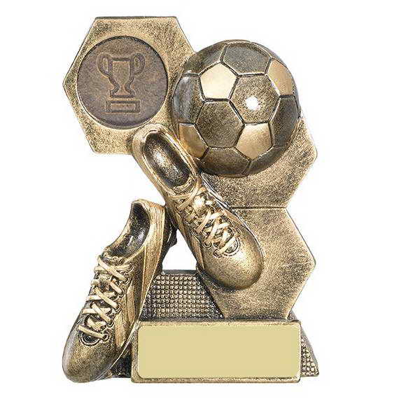 custom resin soccer trophy resin tatue resin crafts souvenir gift