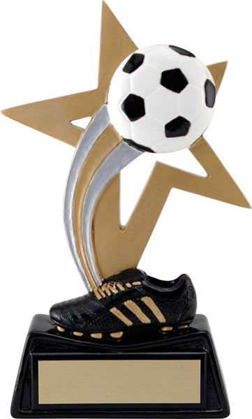 custom resin soccer trophy resin tatue resin crafts souvenir gift