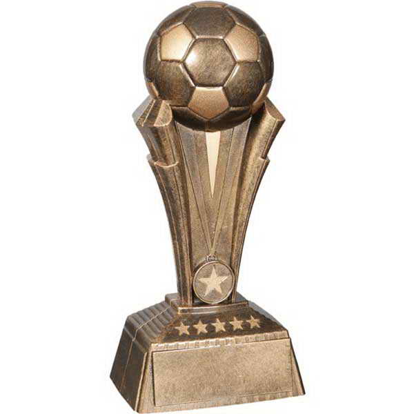 custom resin soccer trophy resin tatue resin crafts souvenir gift