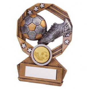 custom resin soccer trophy resin tatue resin crafts souvenir gift