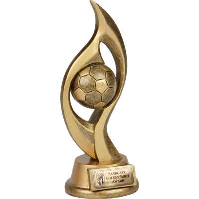 custom resin soccer trophy resin tatue resin crafts souvenir gift
