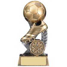 custom resin soccer trophy resin tatue resin crafts souvenir gift