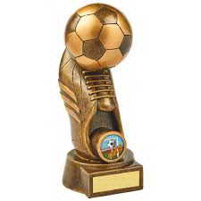 custom resin soccer trophy resin tatue resin crafts souvenir gift