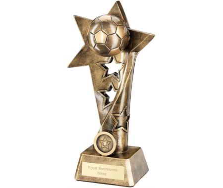 custom resin soccer trophy resin tatue resin crafts souvenir gift