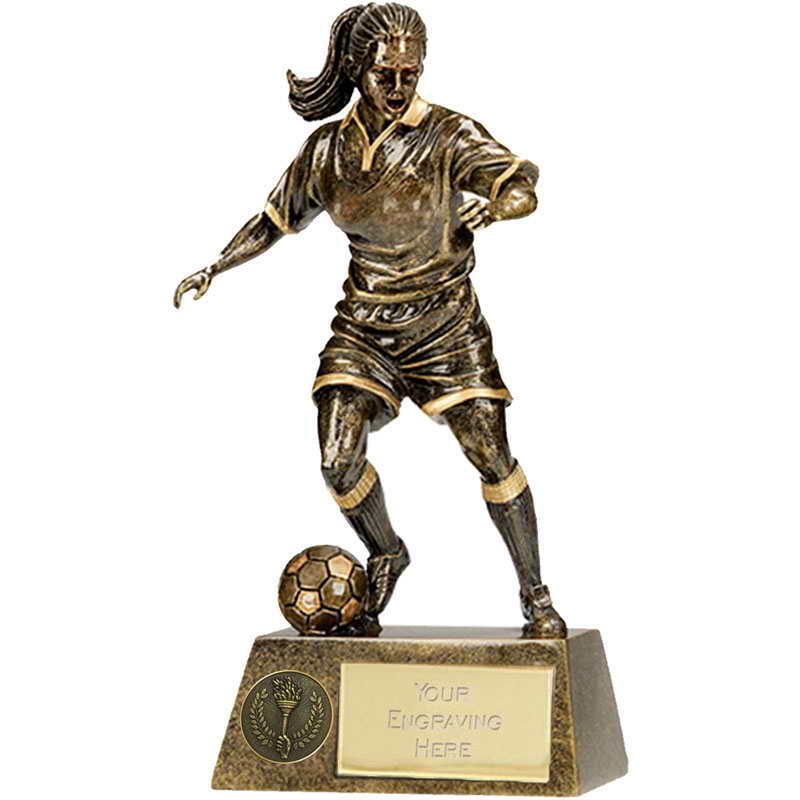 custom resin soccer trophy resin tatue resin crafts souvenir gift