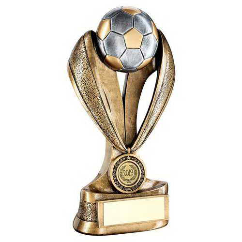 custom resin soccer trophy resin tatue resin crafts souvenir gift