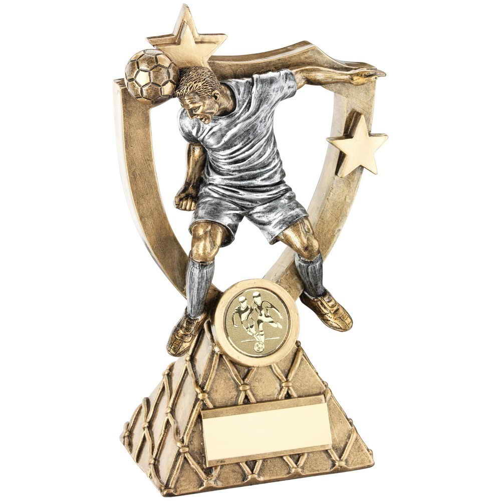 custom resin soccer trophy resin tatue resin crafts souvenir gift