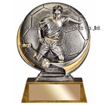 new design resin soccer souvenir sport award