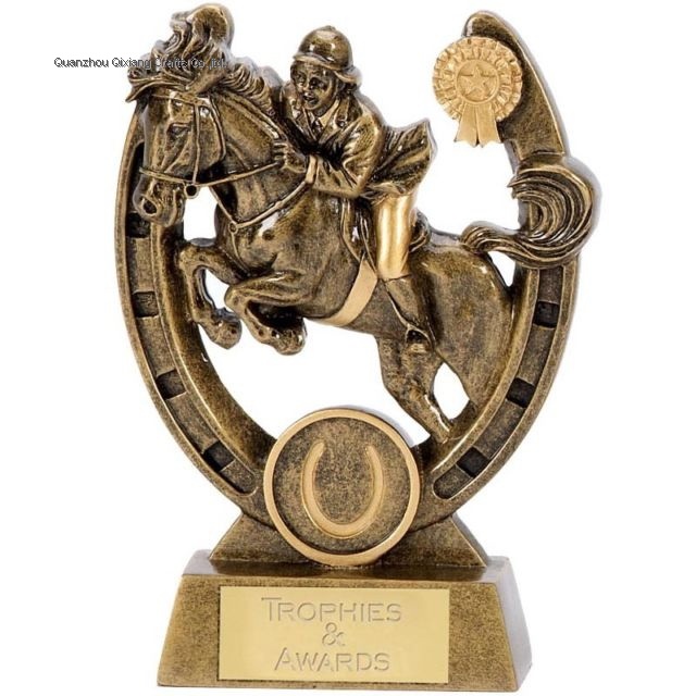 custom horse trophy