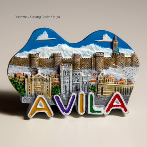 custom resin fridge magnet