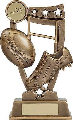 custom resin rugby trophy award