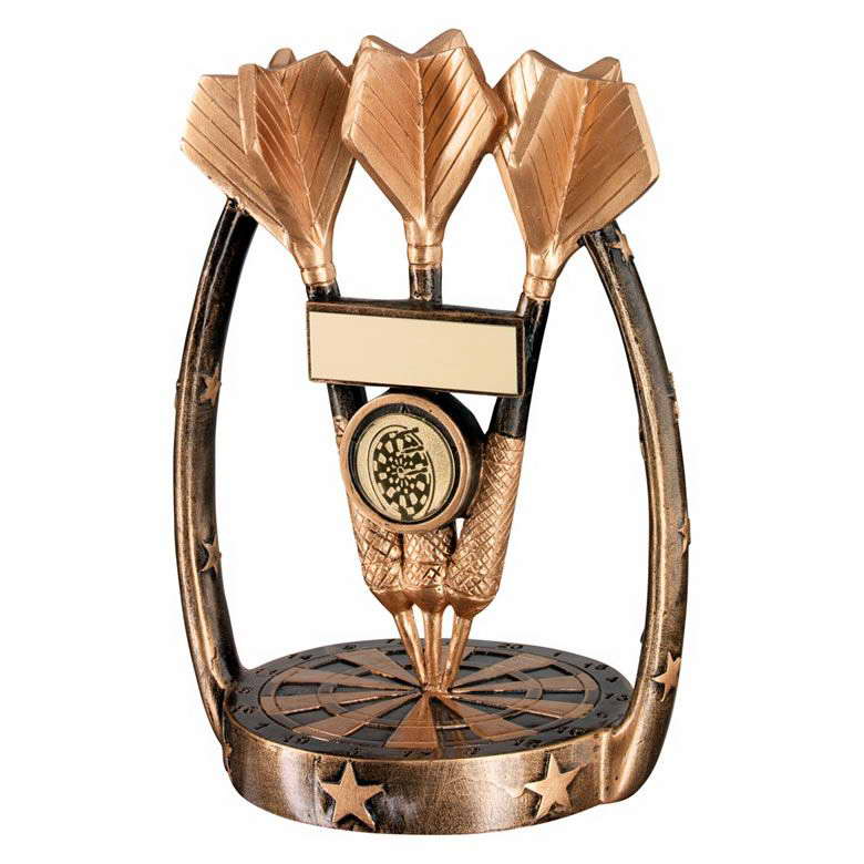 custom resin darts trophy sport award