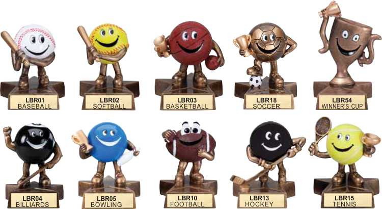 custom resin hockey trophy sport award