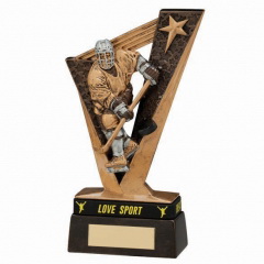 custom resin ice hockey trophy sport award