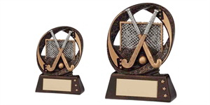 Hot design custom resin ice hockey figure trophy sport award