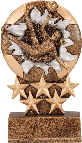 resin soccer trophy custom sport awards