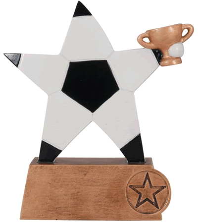 resin soccer trophy custom sport awards