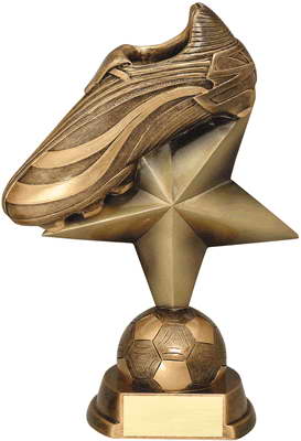 resin soccer trophy custom sport awards